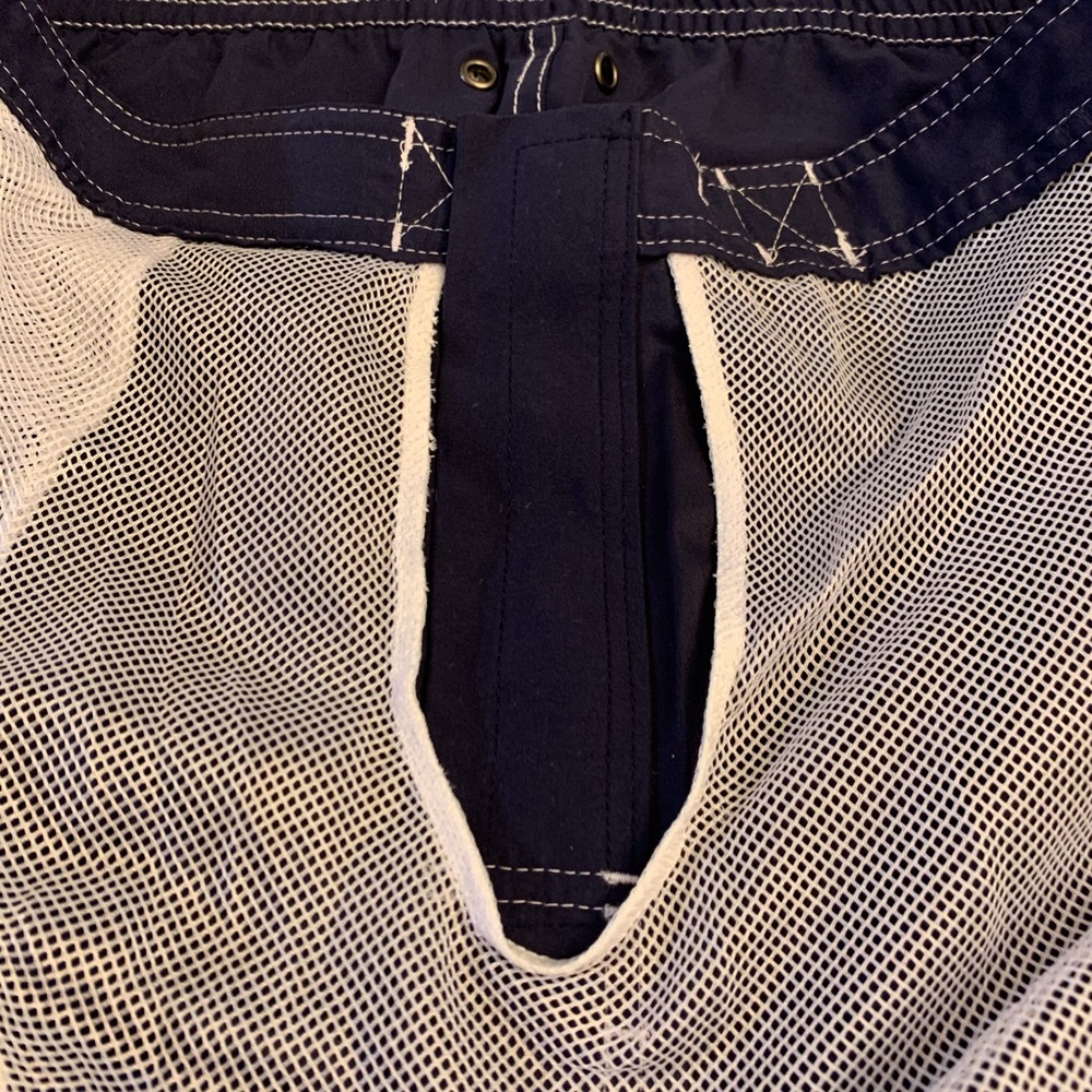 NWT Trunks Surf & Swim Navy Board Shorts - Picture 9 of 9